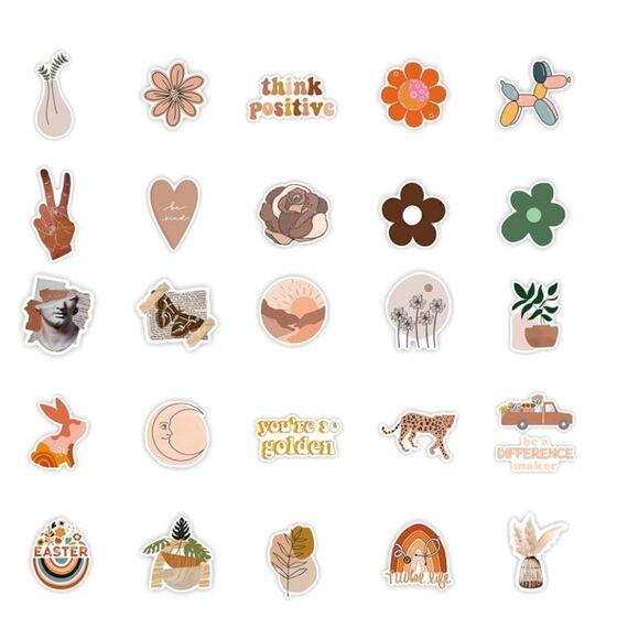 50pc Vinyl Sticker Set  - Picture 3 of 6